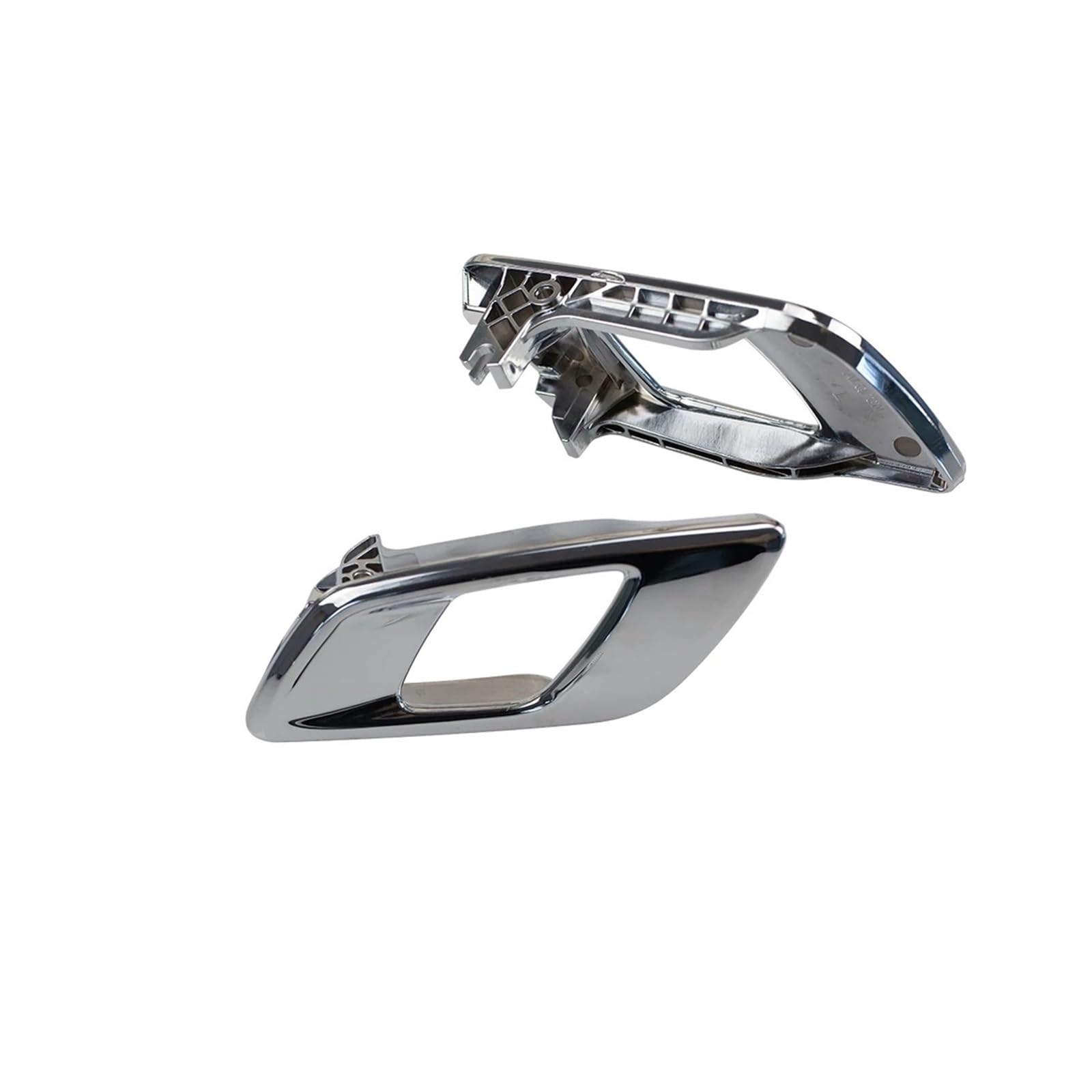 Auto Türinnengriff Auto-Innentürgriffverkleidung In Grau Und Schwarz Für Ford Für Ranger Für T6 2012-2021 Für Everest 2015-2021 Auto Innen Türgriff(Chrome Left) von NingRuiBhd