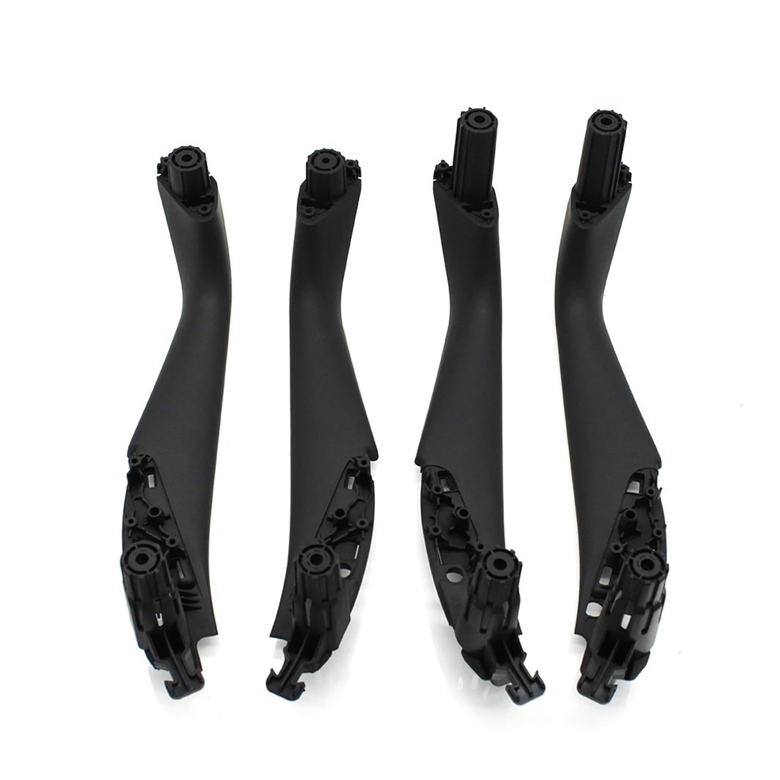 Auto Türinnengriff LHD RHD Links Rechts Innentürgriff Innenabdeckung Für 5er-Reihe Für M5 Für G30 Für G31 Für F90 2017-2022 Auto Innen Türgriff(4Pcs Set-Black) von NingRuiBhd