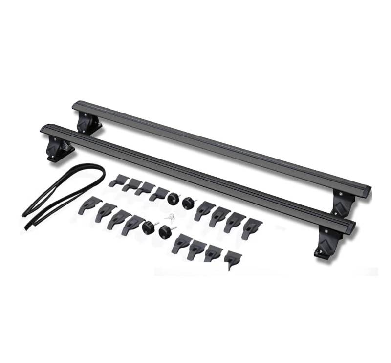 Dachträger 2 Stück Für Kia Für Picanto Abschließbare Dachreling Rack Dach Gepäck Limousine Querstangen Bars Aluminium Relingträger Dachträger von NingRuiBhd