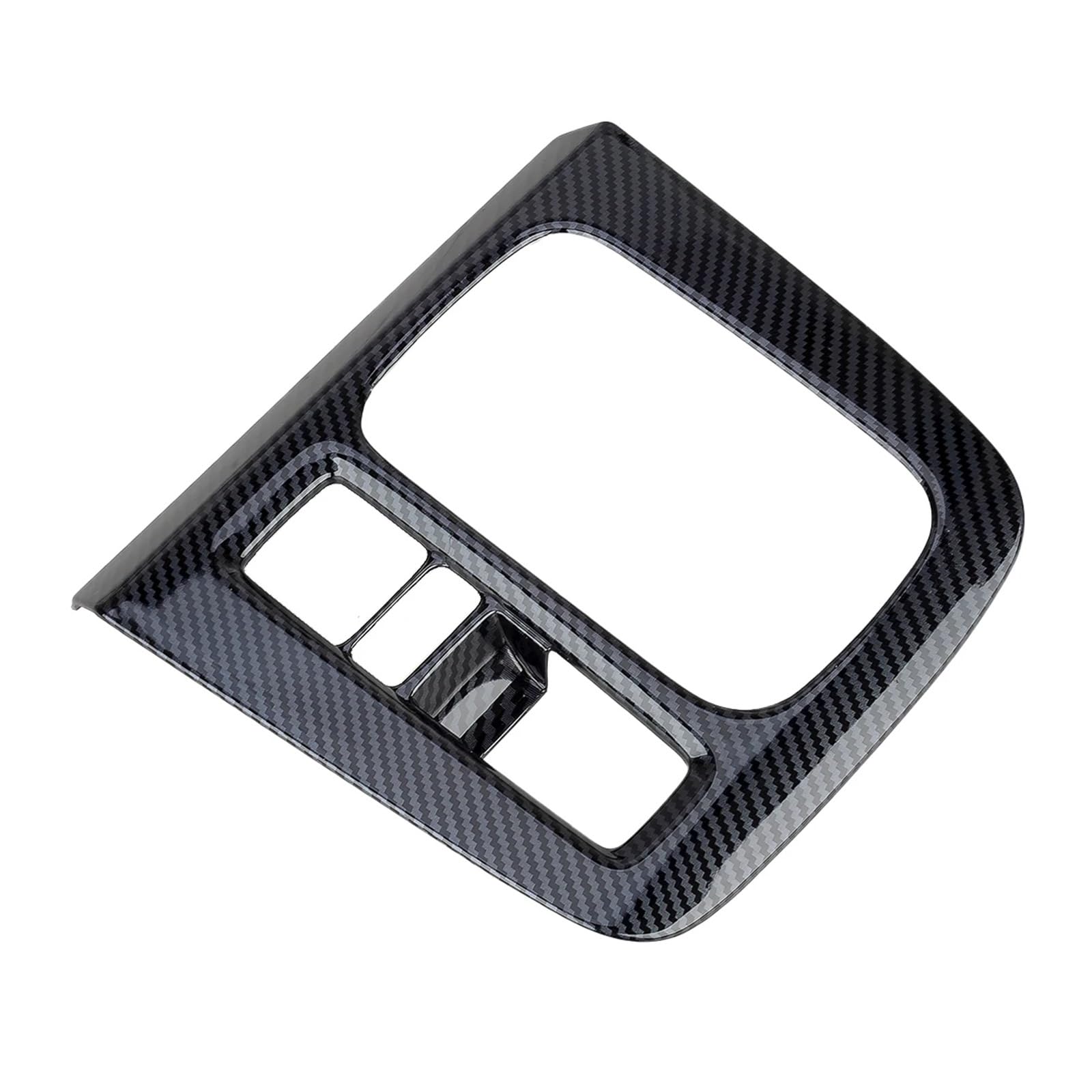 Mittelkonsolenverkleidung Auto Carbon Fiber Stil Schwarz Getriebe Shift Panel Abdeckung Trim Rahmen Für CR-V 2023 2024 Navigation Panel Trim von NingRuiBhd