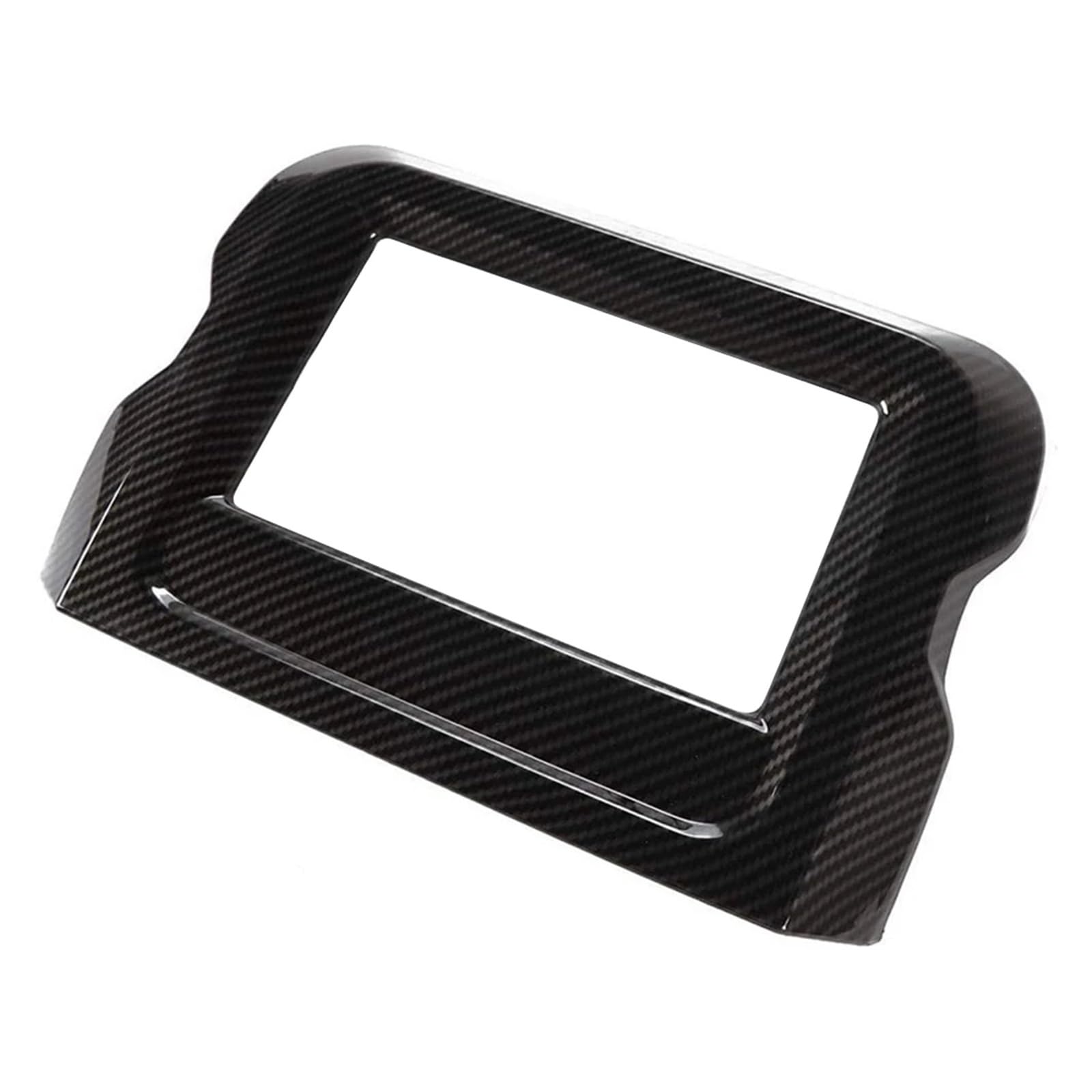 Mittelkonsolenverkleidung Auto Center Console Navigation Panel Abdeckung Für Jeep Für Wrangler Für JL Für JLU 2018 2019 2020 Navigation Panel Trim(Carbon Fiber) von NingRuiBhd