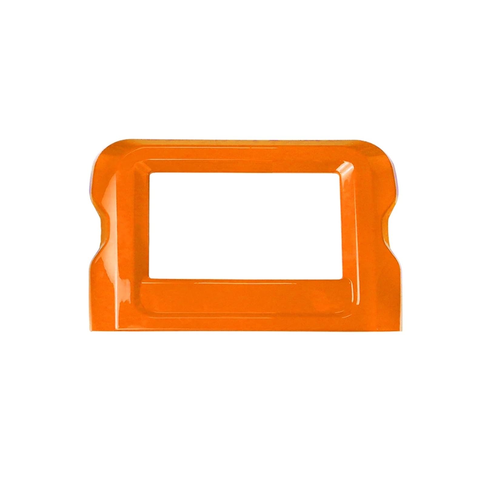 Mittelkonsolenverkleidung Auto Center Console Navigation Panel Abdeckung Für Jeep Für Wrangler Für JL Für JLU 2018 2019 2020 Navigation Panel Trim(Orange) von NingRuiBhd