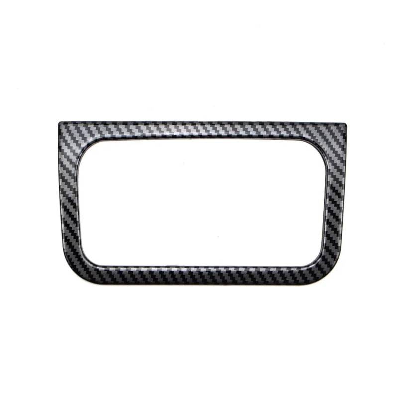 Mittelkonsolenverkleidung Auto-Innenscheinwerferschalter-Tastenrahmenabdeckung Zieraufkleber Für Ford Für Ranger Für Everest 2023 Navigation Panel Trim(Carbon Fiber Color) von NingRuiBhd