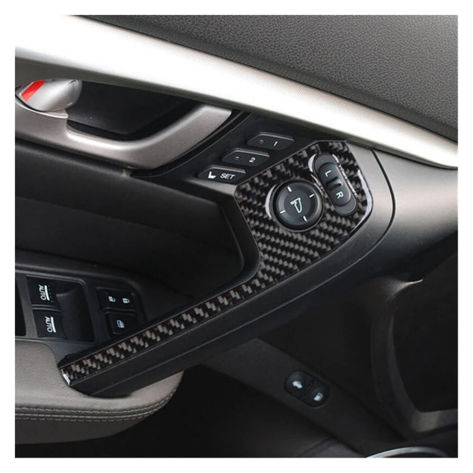 Mittelkonsolenverkleidung Auto-Innentürgriff-Panel-Rahmenabdeckungsverkleidung Für Acura Für TL 2009 2010 2011 2012 2013 2014 Navigation Panel Trim von NingRuiBhd