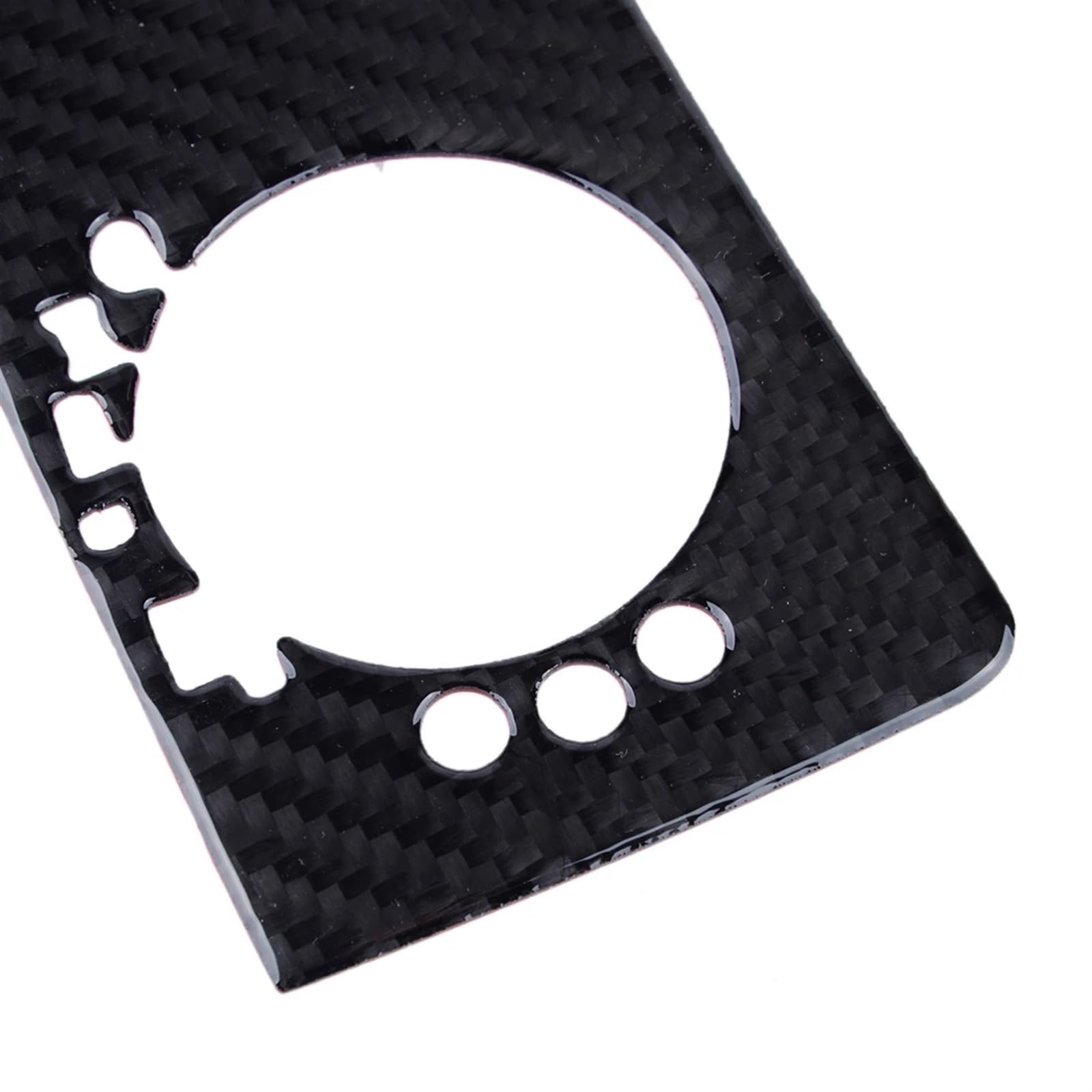 Mittelkonsolenverkleidung Auto Schwarz Carbon Fiber Switch Panel Cover Trim Für Benz Für ML Klasse 2006 2007 2008 2009 2010 2011 Navigation Panel Trim von NingRuiBhd