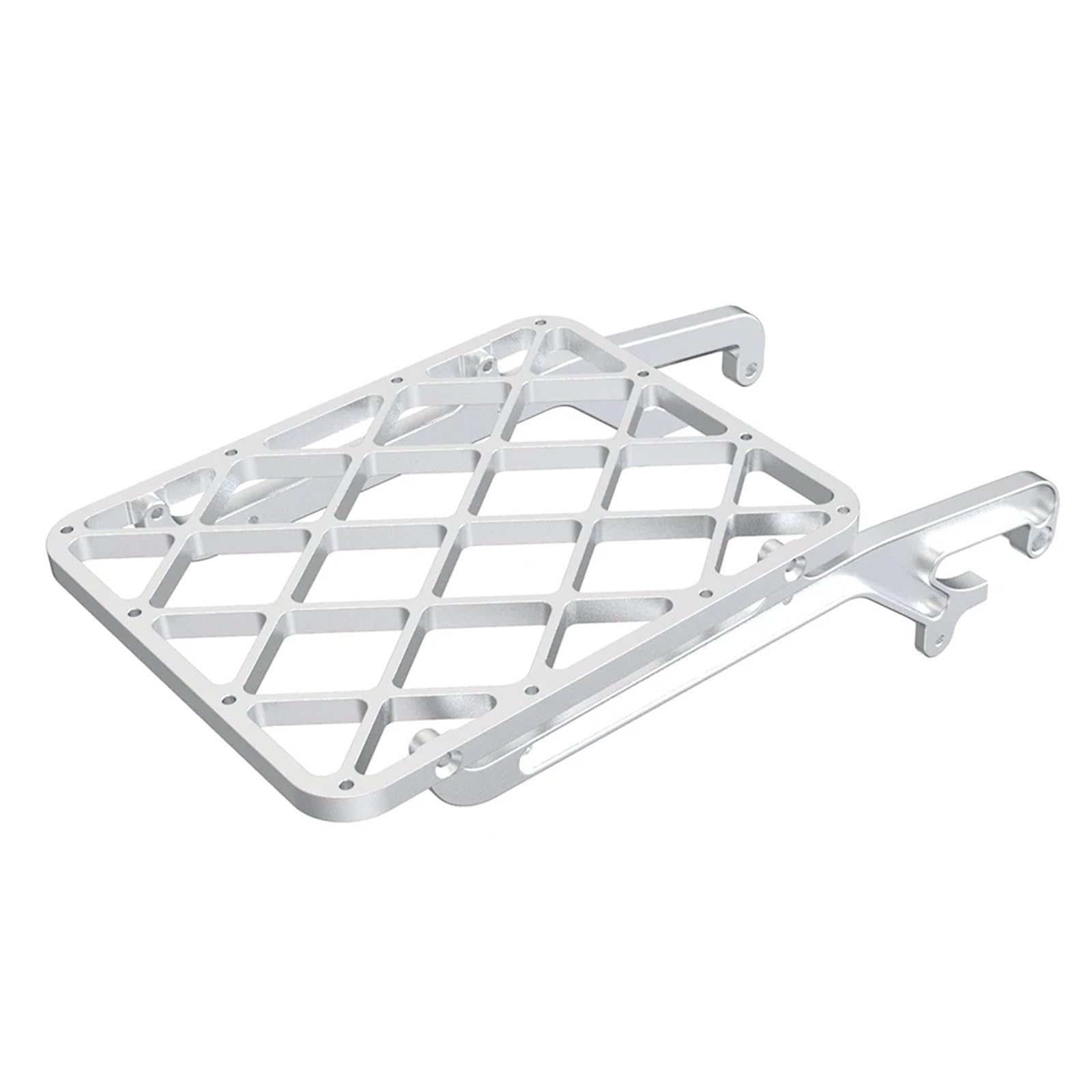 Motorrad Hinterer Gepäckträger Für Für WR250F 2007 2008 2009 2010 2011 2012 2013 Für WR450F 2007-2015 Motorrad Hinten Racks Gepäck Halter Halterung Moto Gepäckträger(Silver) von NingRuiBhd