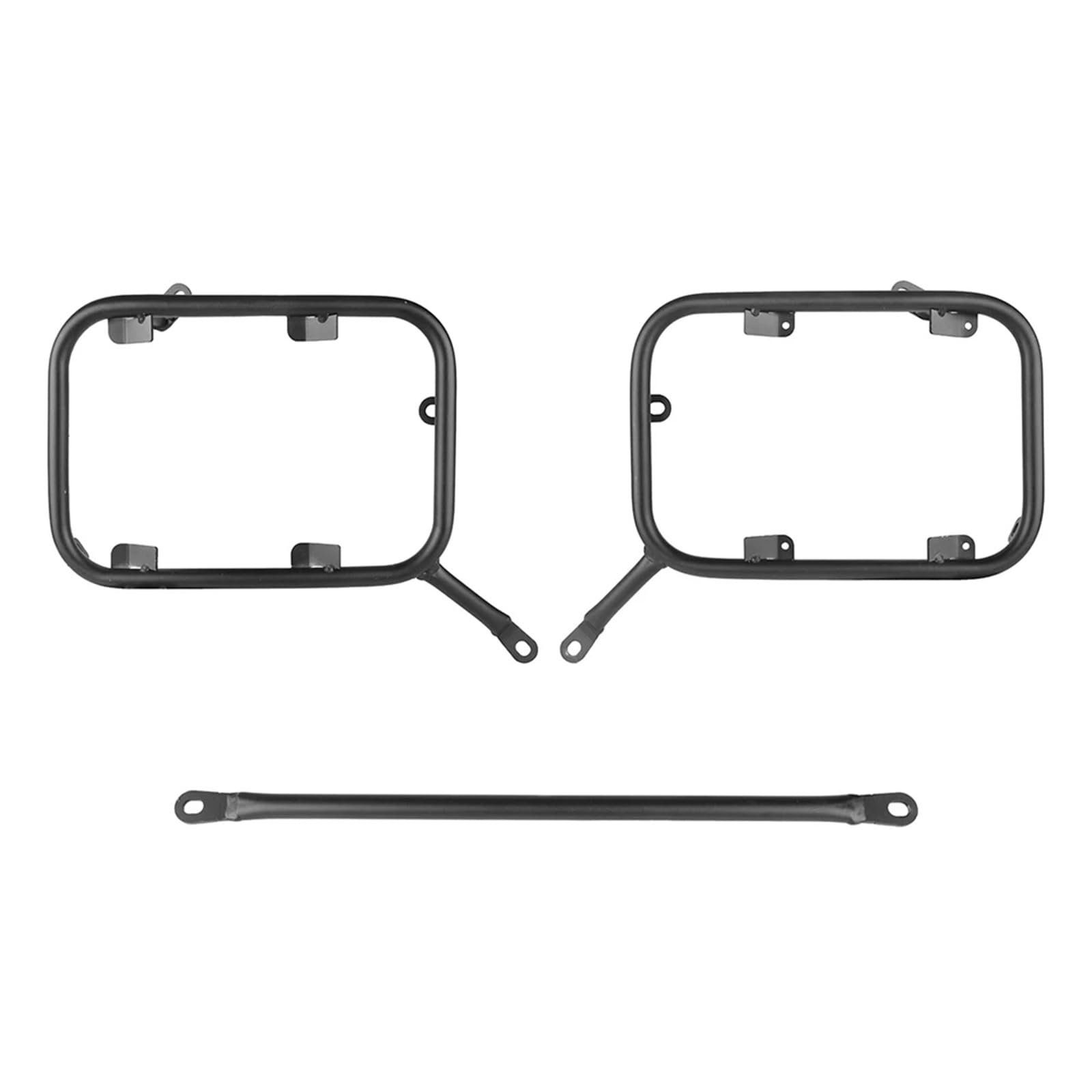 Motorrad Hinterer Gepäckträger Für Kawasaki Für Versys Für 1000 2019 2020 2021 2022 Motorrad Aluminium Seite Box Rack Gepäck Fall Satteltasche Halter Pannier Halterung Moto Gepäckträger(Black) von NingRuiBhd