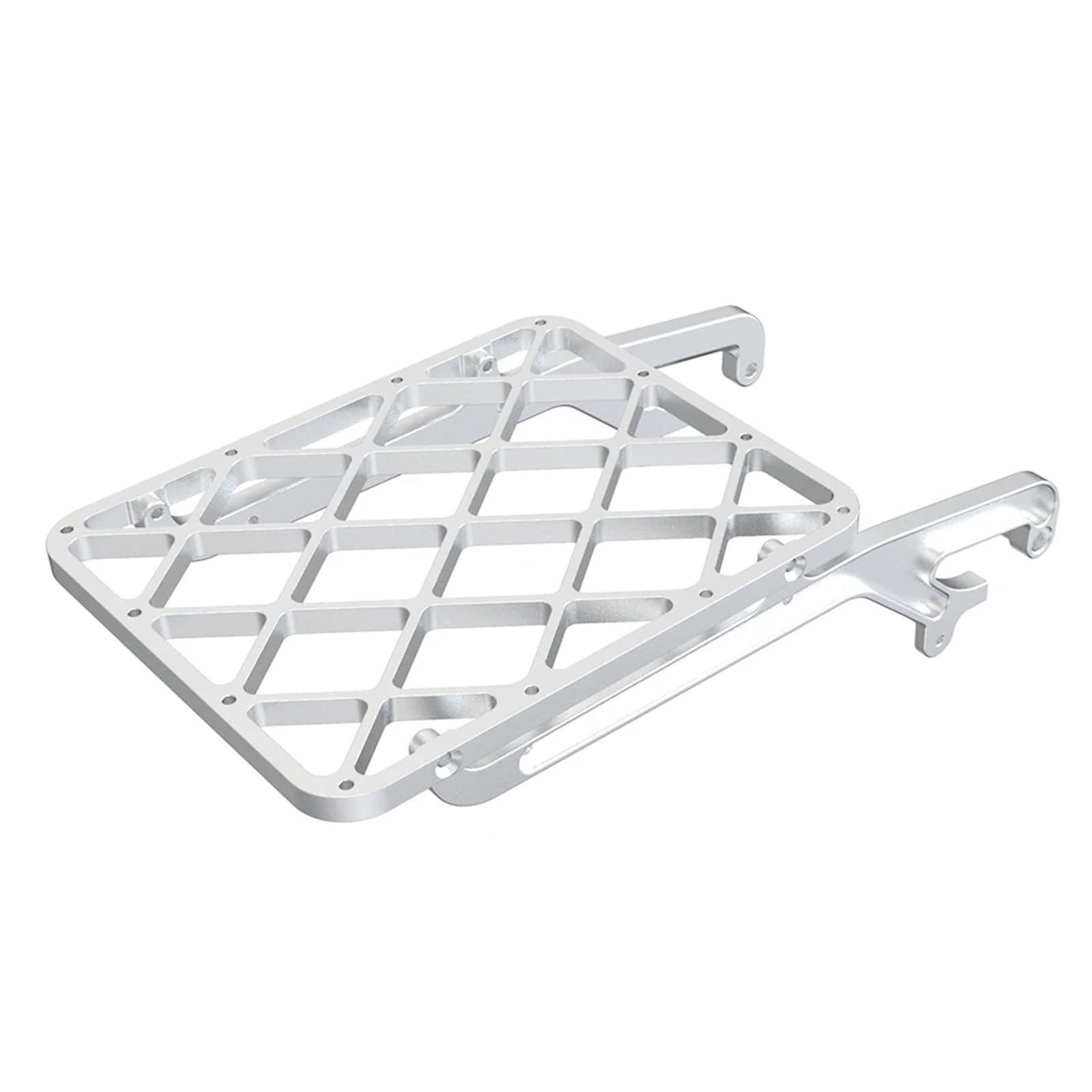 Motorrad Hinterer Gepäckträger Für WR450F Für WR250F 2007 2008 2009 2010 2011 2012 2013 2014 2015 Motorrad Hinten Gepäck Rack Fracht Rack Unterstützung Regal Halter Moto Gepäckträger(Silver) von NingRuiBhd