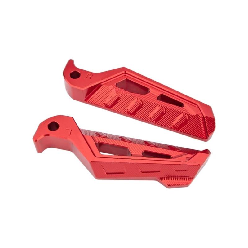 NingRuiBhd Pedal Stütze Für Für MW Für Tricity 300/155/125 Motorrad Hinten Passagier Fußstütze CNC Hinten Fußrasten Pedal Zubehör Teile Fußrasten (Color : 5) von NingRuiBhd