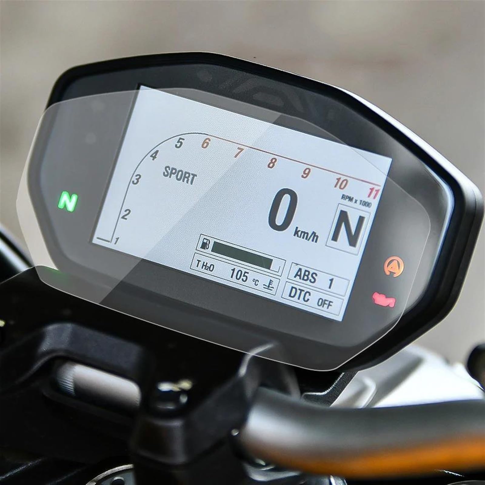 Tacho Schutzfolie FÜR Ducati Für Monster 797 821 1200 2014-2017 2018 2019 2020 2021 2022 2023 + Motorrad Dashboard Screen Protector von NingRuiBhd