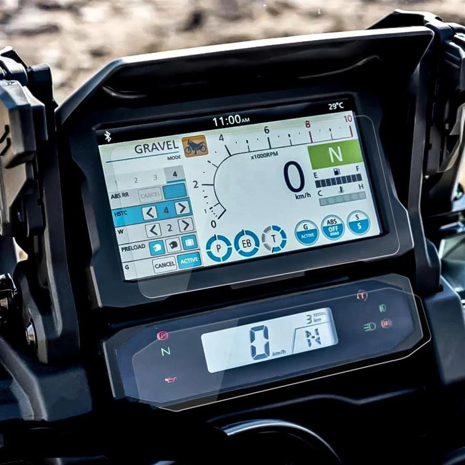 Tacho Schutzfolie Für CRF1100L Für Afrika Für Twin (2020 2021 2022+) / Für NT1100 Motorrad Cluster Scratch Dashboard Screen Protector von NingRuiBhd