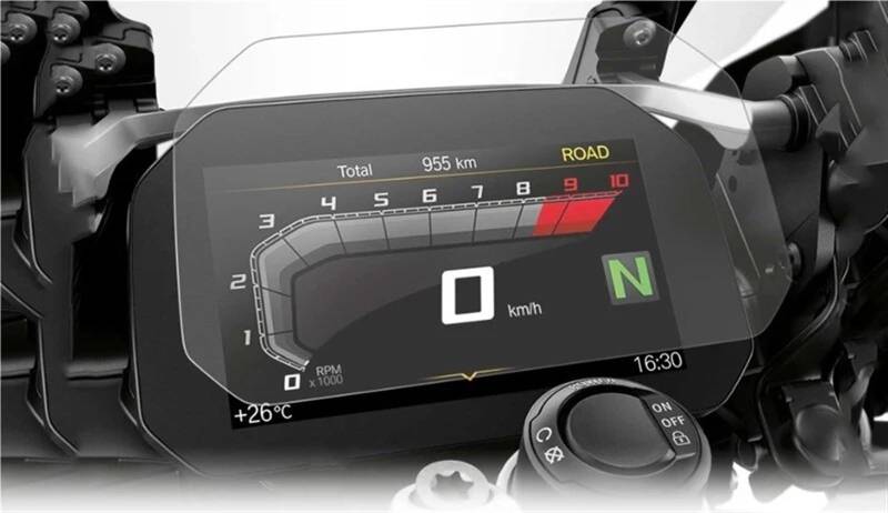 Tacho Schutzfolie Für F900XR Für F900R Für F750GS Für F850GS Screen Protector Konnektivität Display Instrument Motorrad(One Set) von NingRuiBhd