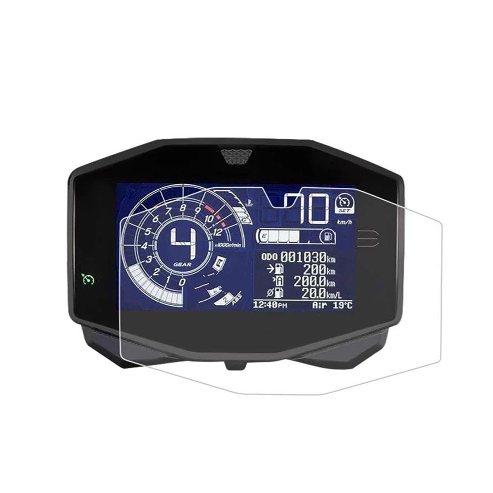 Tacho Schutzfolie Für Suzuki Für Katana Für GSX-R1000 2019 2020 2021 Instrument Schutz Film Dashboard Screen Protector(1 Kit) von NingRuiBhd