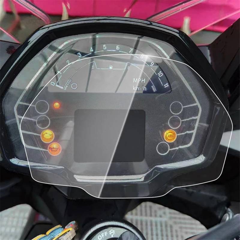 Tacho Schutzfolie Für Triumph Für Tiger Sport 660 2022-2023 Motorrad Scratch Cluster Screen-Dashboard Schutz Instrument Film(5pcs) von NingRuiBhd