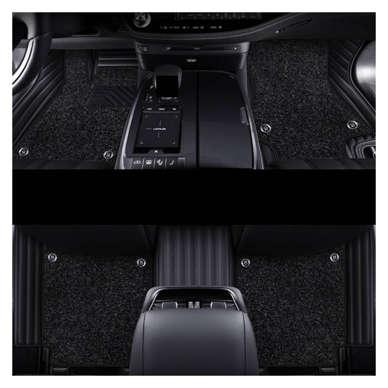 Van-Fußmatten Auto-Fußmatten Teppiche Styling Innenausstattung Für Range Für Rover Für Sport 2014 2016 2018 2020 2021 Automatten-Set(Double black2) von NingRuiBhd