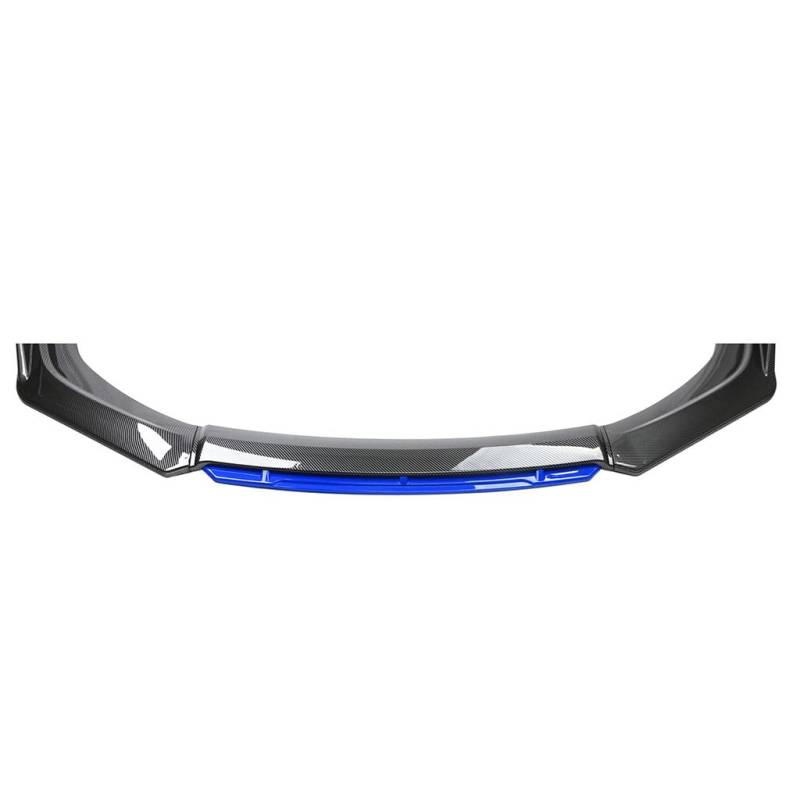 Auto Frontspoiler für BYD HAN 2020-2024,Frontlippe Spoiler Frontspoiler Spoilerlippe Frontstoßstange Lippe Stoßfängerlippe Lip Spoiler Kinn Frontstoßstangenlippe,B-Carbon Fiber Blue von Ninisup