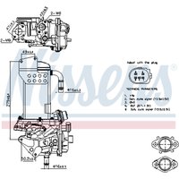 AGR Ventil NISSENS 98325 von Nissens