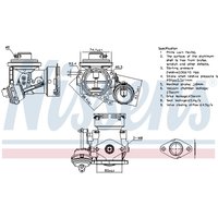 AGR Ventil NISSENS 98299 von Nissens