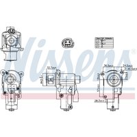 AGR Ventil NISSENS 98552 von Nissens