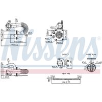 Abgasenkühler NISSENS NIS 989453 von Nissens