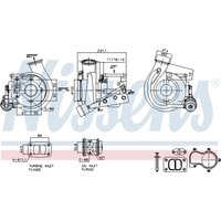 Abgasturbolader NISSENS NIS 93711 von Nissens