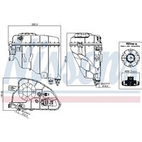 Ausgleichsbehälter, Kühlmittel NISSENS 996209 von Nissens