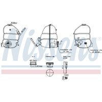 Ausgleichsbehälter, Kühlmittel NISSENS 996340 von Nissens