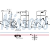 Ausgleichsbehälter, Kühlmittel NISSENS 996363 von Nissens