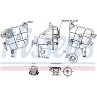 Ausgleichsbehälter, Kühlmittel NISSENS 996207 von Nissens