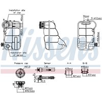 Ausgleichsbehälter, Kühlmittel NISSENS 996344 von Nissens