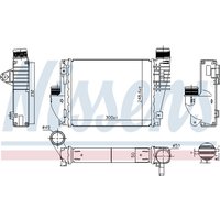 Incercooler NISSENS NIS 961522 von Nissens