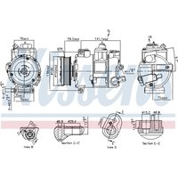 Klimakompressor NISSENS 890773 von Nissens