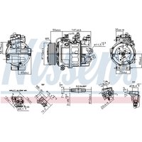 Klimakompressor NISSENS NIS 890755 von Nissens