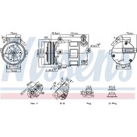 Klimakompressor NISSENS NIS 891152 von Nissens