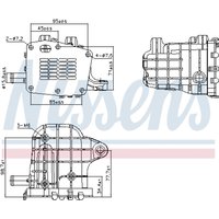 Kühler, Abgasrückführung NISSENS 989481 von Nissens