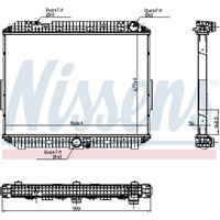 Kühler, Motorkühlung NISSENS 6270030 von Nissens