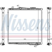 Kühler, Motorkühlung NISSENS 67291 von Nissens