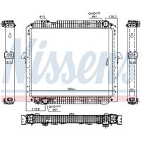 Kühler NISSENS NIS 67178 von Nissens