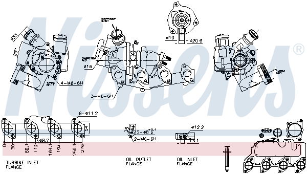 Lader, Aufladung Nissens 93117 von Nissens