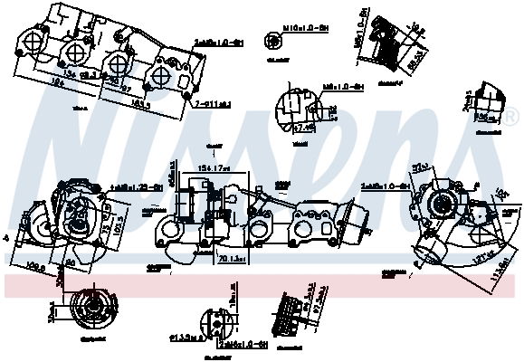 Lader, Aufladung Nissens 93127 von Nissens