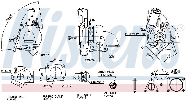 Lader, Aufladung Nissens 93128 von Nissens