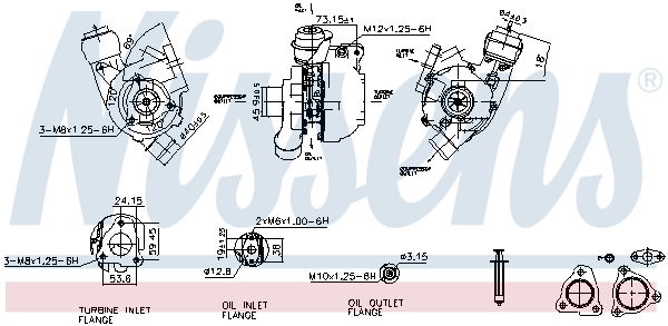 Lader, Aufladung Nissens 93224 von Nissens