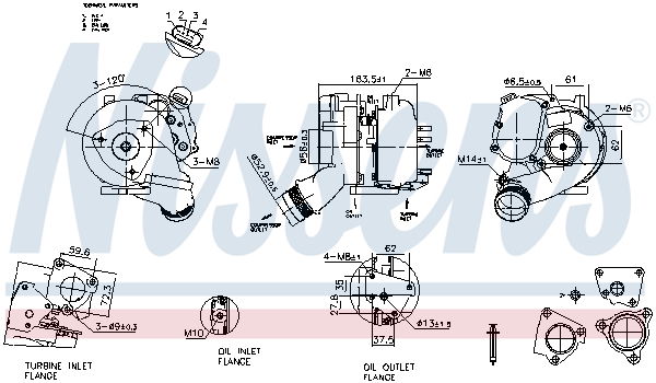 Lader, Aufladung Nissens 93280 von Nissens