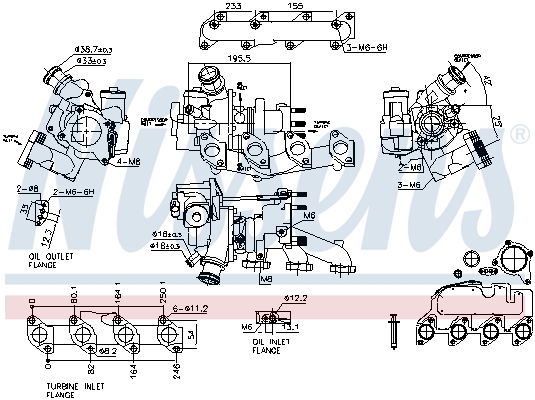 Lader, Aufladung Nissens 93500 von Nissens