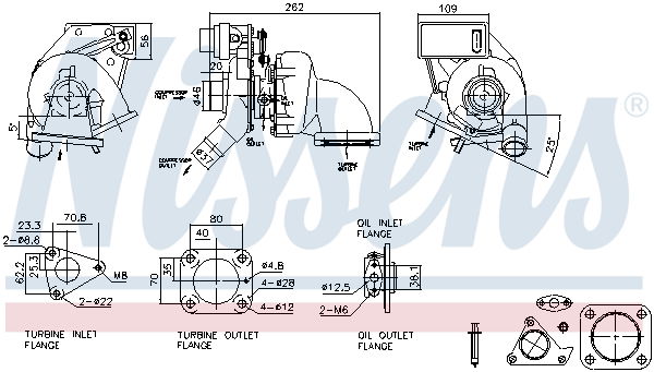 Lader, Aufladung Nissens 93517 von Nissens