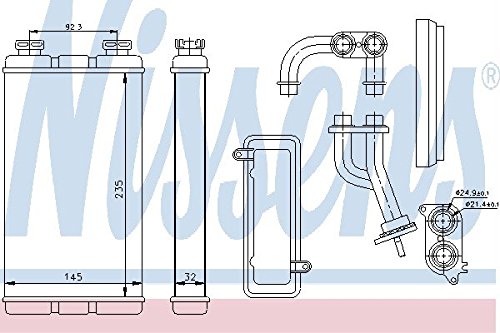 NISSENS 70519 Wärmetauscher, Innenraumheizung von Nissens