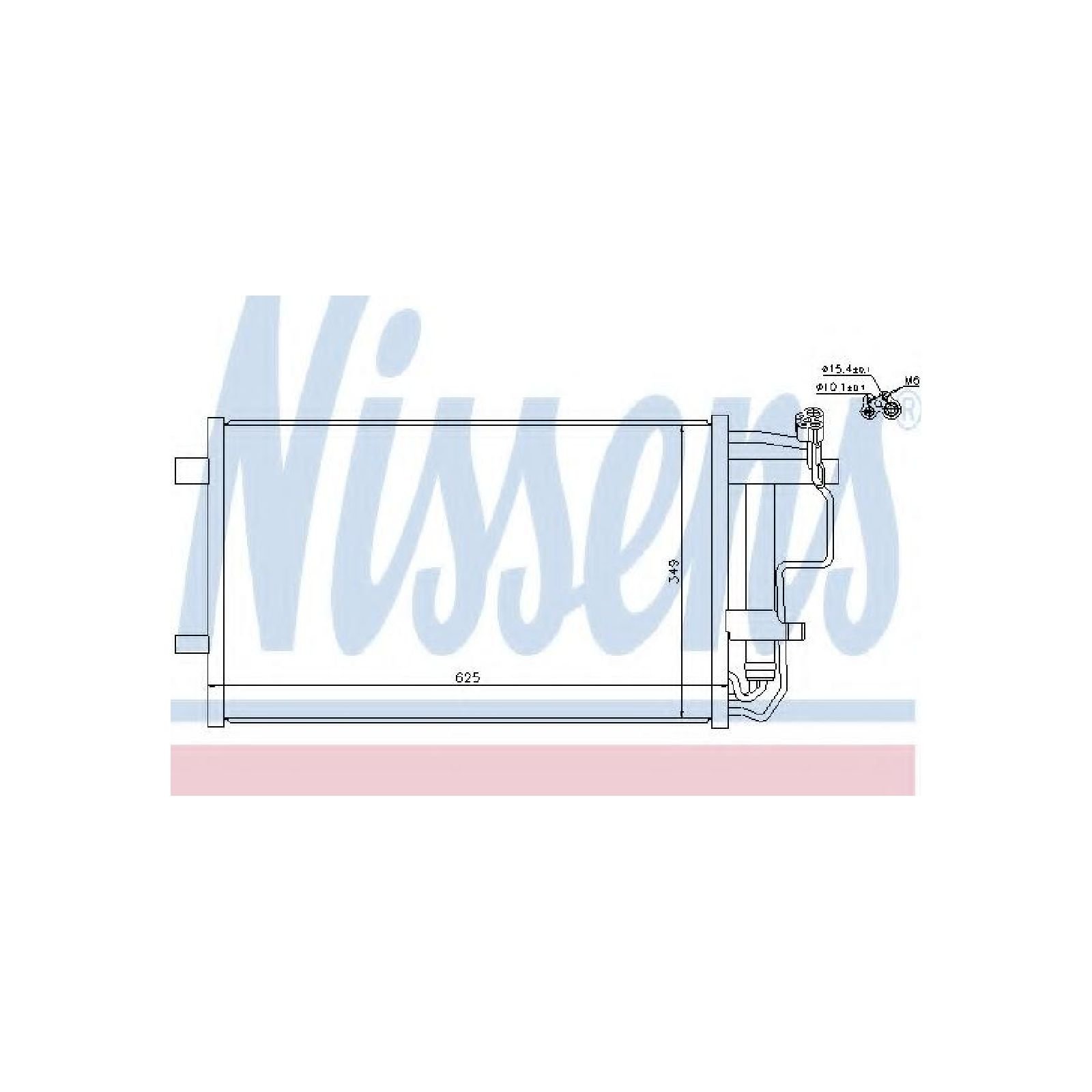 NISSENS 940149 Kondensator, Klimaanlage von Nissens