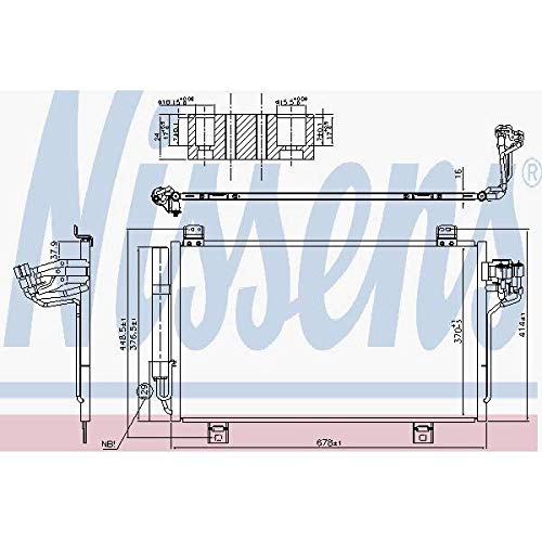 NISSENS 940775 Klimaanlageninstallation von Nissens