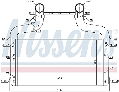 NISSENS 96083 Motorabteile von Nissens