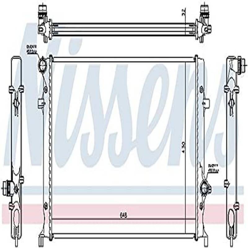 Nissens 60352 Kühlmittel des Motor von Nissens